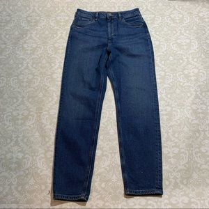 ASOS denim high rise crops UK size 28/30